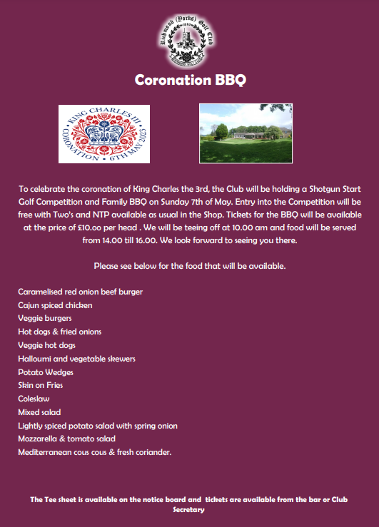 Coronation BBQ